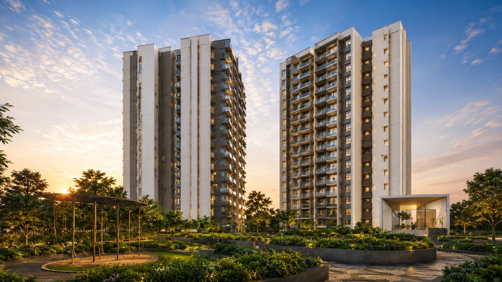 TVS Emerald Avalon residential community view 2
