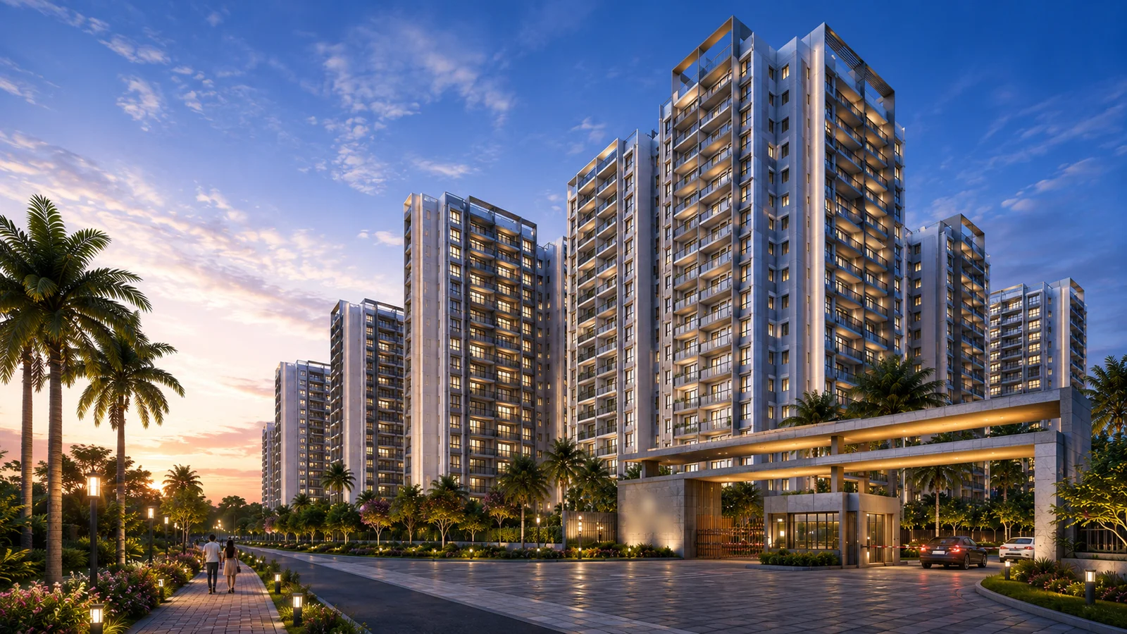 TVS Emerald Avalon residential community view 4