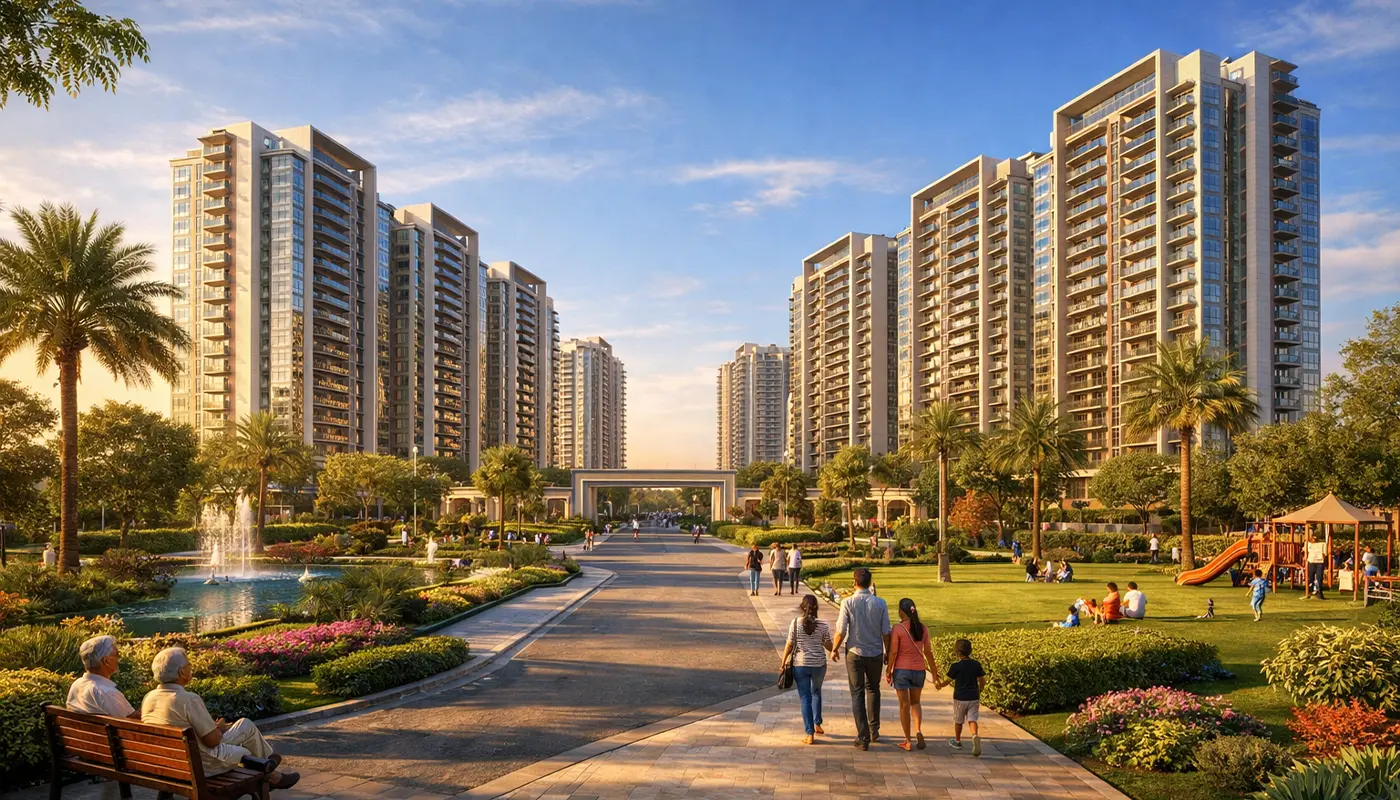 TVS Emerald Avalon residential community view 5